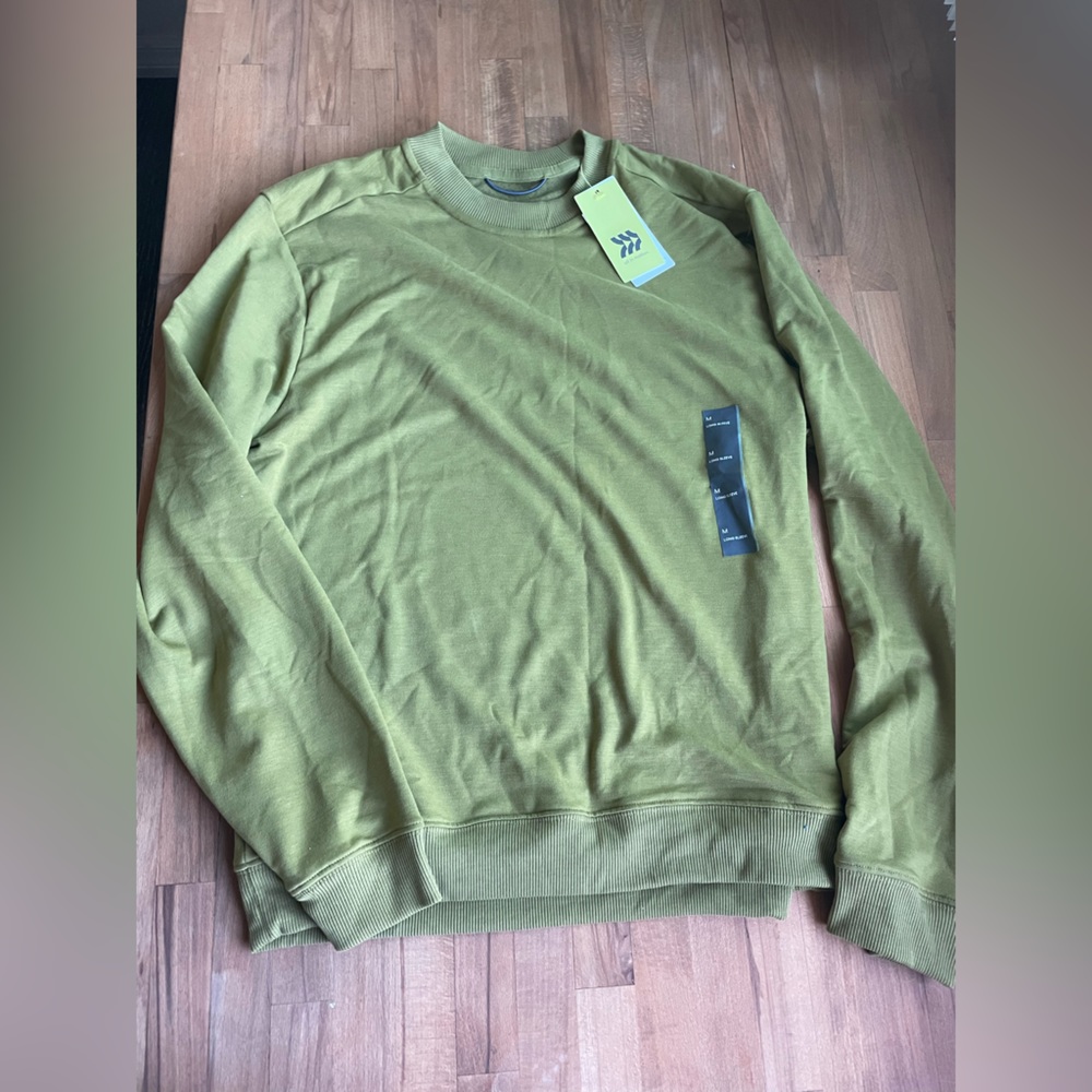 All in Motion Olive Green Sweatshirt, NWT, Medium